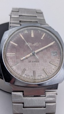 Vintage Poljot 17 Jewels 2614.2H Herrenuhr UdSSR / Defekt