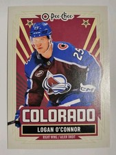 2025-26 O-Pee-Chee Retro Logan O'Connor #302 