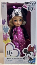 Disney Snugg-Ily Styles Doll Inspired by I    MINNIE MOUSE Doll 6" New