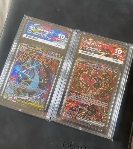 Pokemon TCG Mega Charizard Oricorio UPC Promos Sequential Ace 10 Set