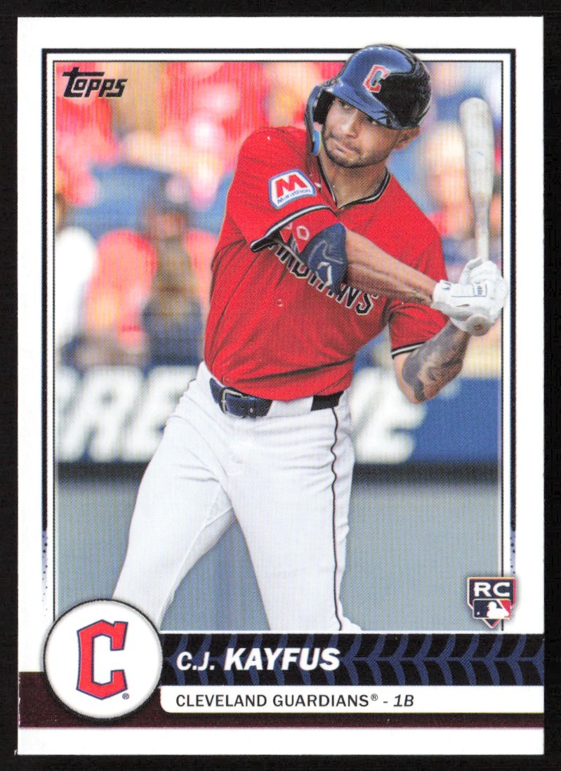 2026 Topps Flagship Collection C.J. Kayfus Cleveland Guardians #64
