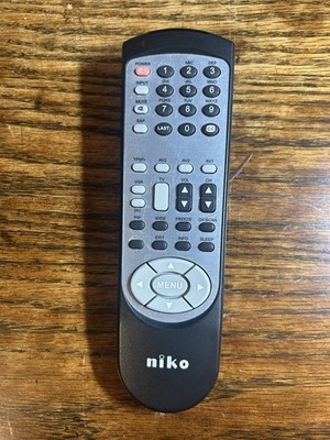NIKO Remote Control Unknown Model Number Tested And Sanitized Preowned