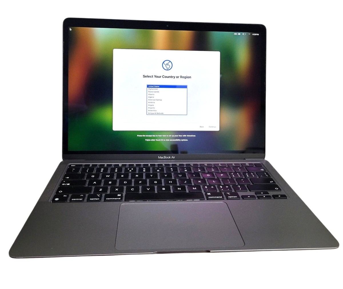 Apple MacBook Air 13 2020 M1 7-Core GPU 16GB 256GB Space Gray No
