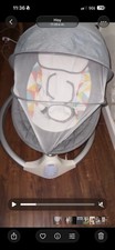 Ingenuity Portable Baby Swing with Mesh Canopy, Adjustable Speeds, Control Panel