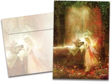 Tree-Free Greetings - Winter Solstice Greeting Cards - Artful Designs - 10 Ca...