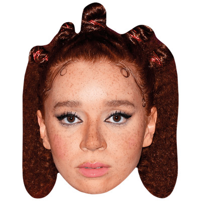 Erin Kellyman (Make Up) Celebrity Mask, Flat Card Face, Fancy Dress Mask