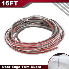 Car Door Boot Edge Protector Strip Trim Rubber U-shape Guard Seal Transparent Car Door Boot Edge Protector Strip Trim Rubber U-shape Guard Seal Transparent