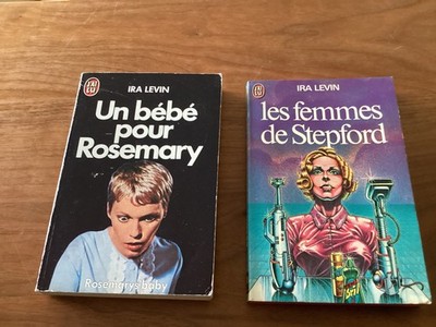 Set 2 Bücher Ira LEVIN Die Frauen von Stepford - Ein Baby für Rosemary