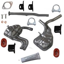 Auspuff Auspuffanlage + Montagezubehör für Mini Cooper S 1598ccm 163/170PS  Neu