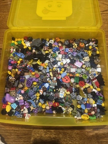 LEGO Minifigure Piece Lot Assorted Parts Accessories Star Wars Marvel DC More