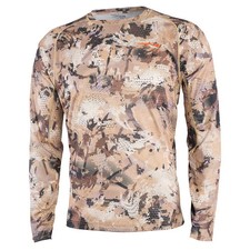 Sitka Gear Waterfowl Marsh Camo Core Lightweight Long Sleeve Crew 10064-WL 