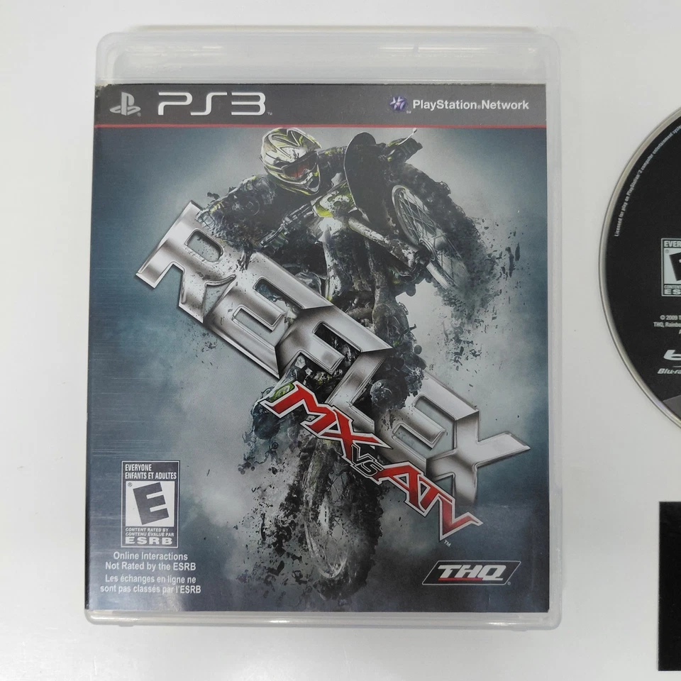 MX vs. ATV Reflex (Sony Playstation 3, 2009) CIB EN+FR Manuals - Image 2 of 4