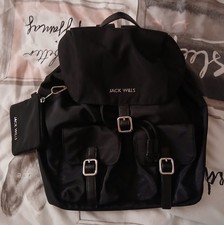 Jack Wills Drawstring Buckle Backpack