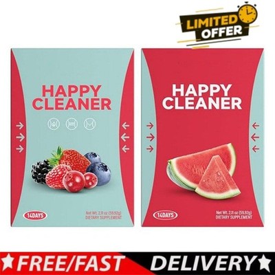 59g HAPPY CLEANER Watermelon Berry Electrolyte Mix Tea Powr丨2 Week Supplements.