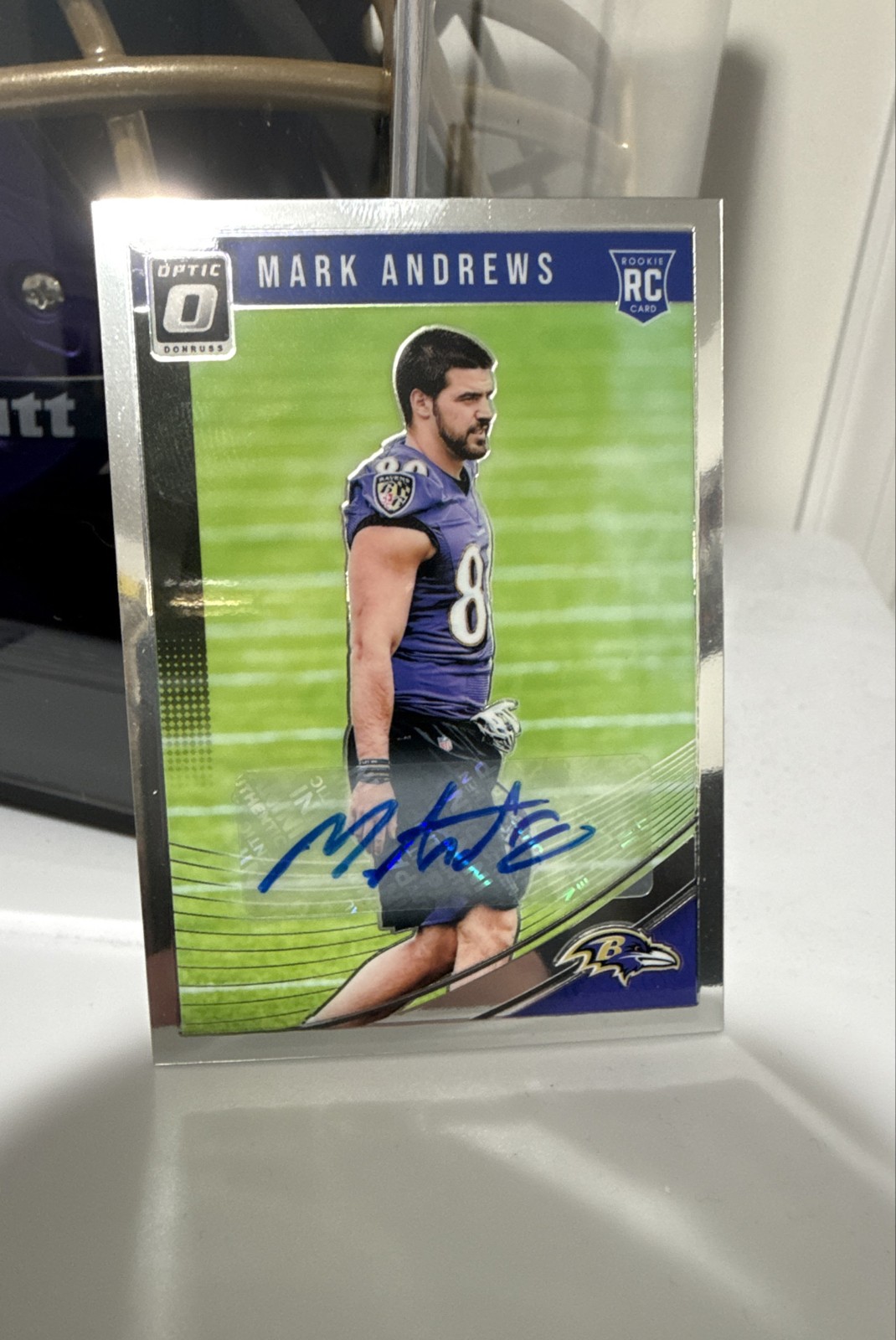 2018 Donruss Optic - Rookies Mark Andrews #121 Autographs /50 (AU, RC)