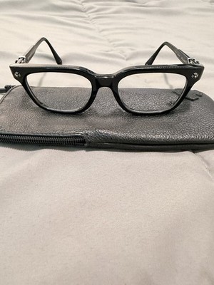 Chrome Hearts Cox Ucker Glasses Matte Black/Rhodium
