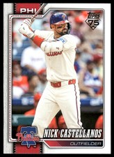 2026 Topps Series One Baseball - #17 Nick Castellanos