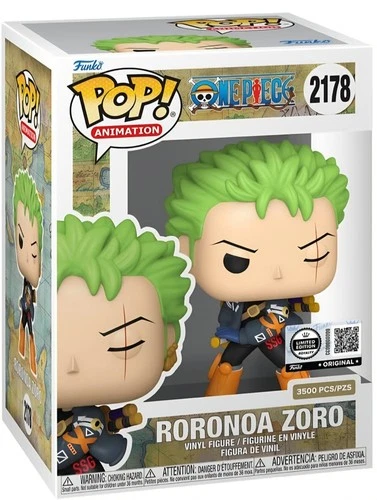 Funko Pop Grail One Piece Roronoa Zoro 2178 Limited 3500 Pcs Printed Photo