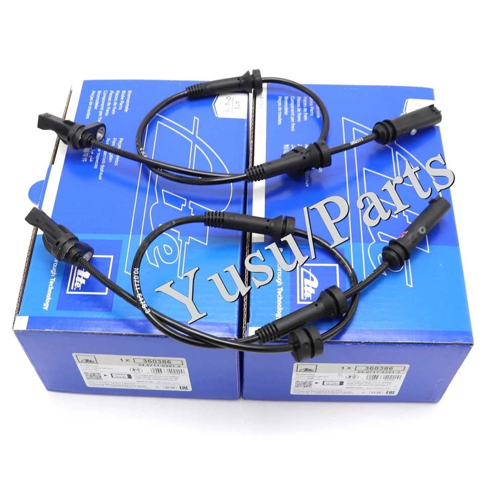 Sensor de velocidad ABS delantero y trasero OEM ATE 4x para BMW 320i 328d 328i 330e 430i 330i Foto 3 de 4