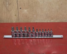 Matco ADV/Matco 1/4" and 3/8" Torx Chrome Socket Set T8 - T55 READ PLEASE
