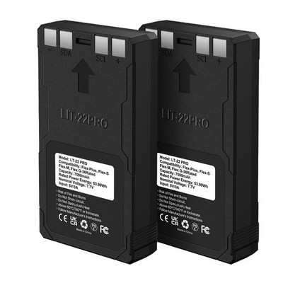 2 Pack LIT-22 Rechargeable Lithium Battery Pack for LIT-22 Hunting Trail Came...