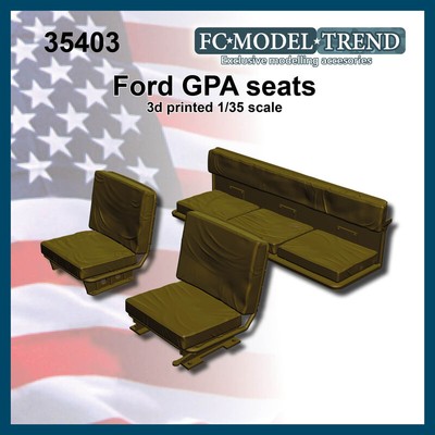FC Model Trend 1/35 Ford GPA Seats