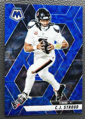 2025 Panini Mosaic #71 C.J. Stroud Purple Scope Houston Texans