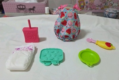 Baby Alive Super Snacks Lily Jumper  Dough Shape Diaper Dish Spoon Bottle 