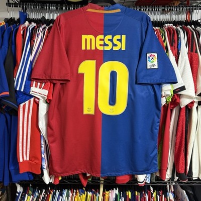 Nike FC Barcelona 2008 2009 Home MESSI Football Shirt Soccer