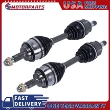 Pair Front CV Axle Shaft For Toyota 4Runner Tacoma FJ Cruiser Lexus 4WD