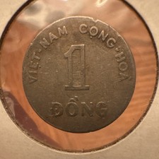 Vietnam 1 Dong Coin 1964 Circulated Uncertified Collectible Currency