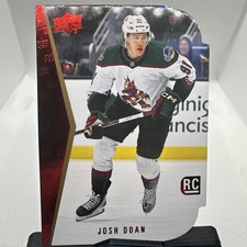 2024-25 Upper Deck Hockey Series 2 Red Die Cut Tribute - #RDT-12 Josh Doan (RC)