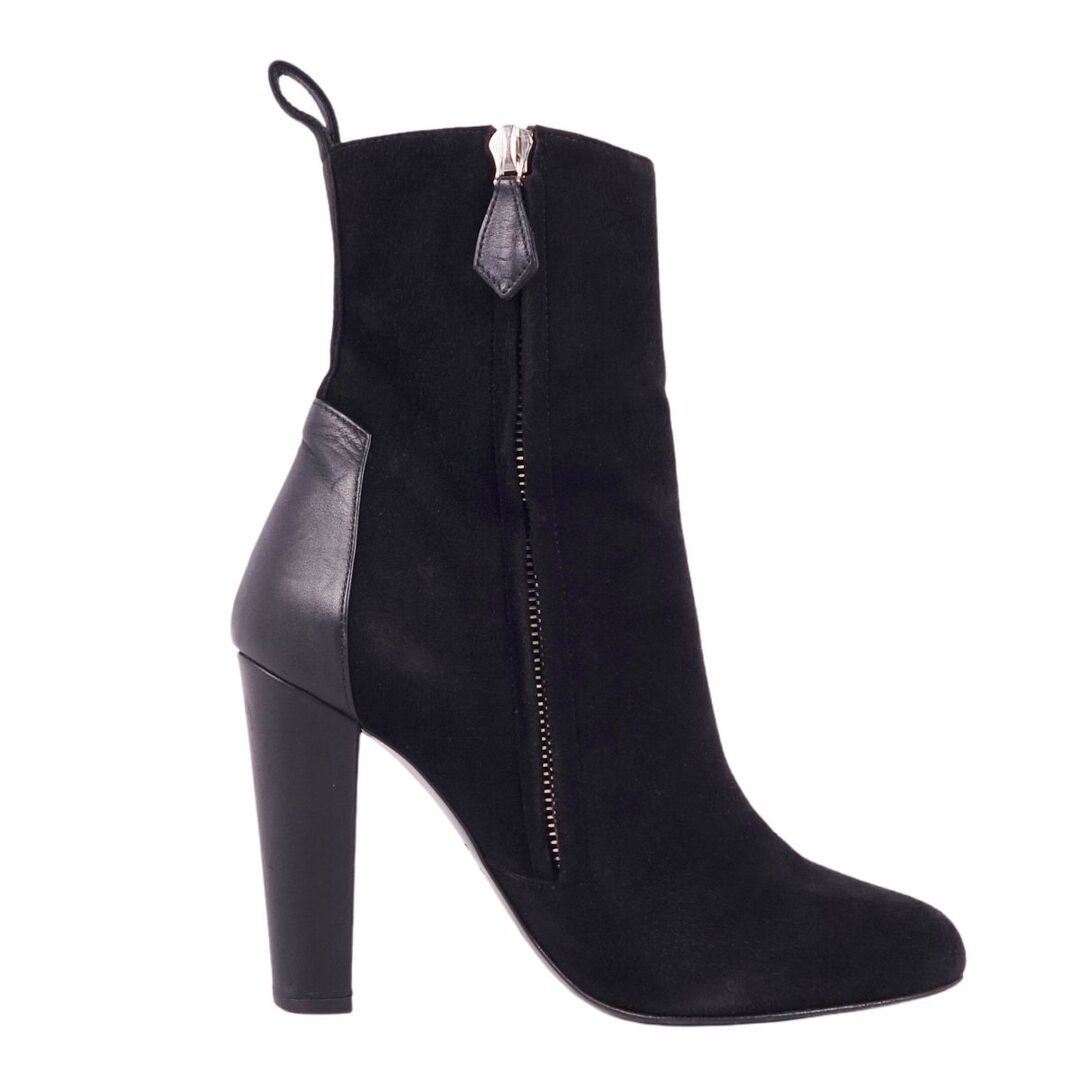 Hermes boots booties short suede leather shoes women's 35.5 Used MOLO-0 thumbnail 7