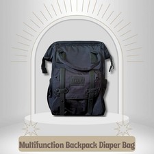 Baby Diaper Bag Backpack for Mom, Large Capacity Travel Nappy Bag for Boys  Gir
