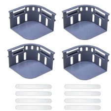 Bed Sheet Holders for Corners - Wrinkle-Free Fitted Sheet Holder with 8 Total...
