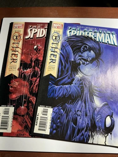 The Amazing Spider-Man #525 526 (Marvel Comics January 2006) Comic Book VG/FN