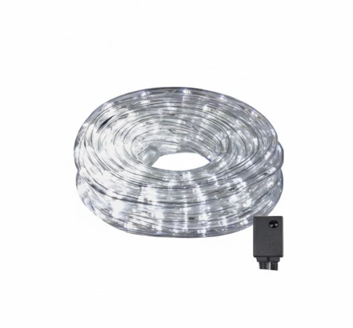 tubo luminoso led 10/20 metri freddo caldo multicolore ip65 esterno feste natale