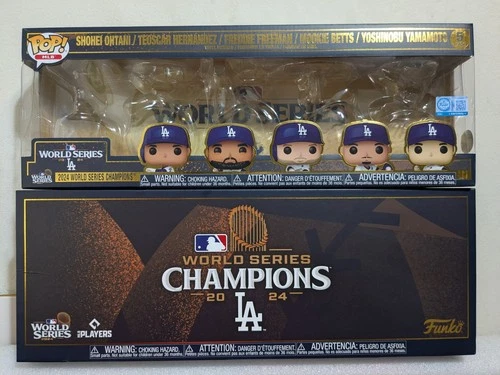 BOX ONLY Funko Pop! Vinyl: Los Angeles Dodgers 2024 MLB World Series Champions