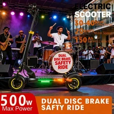 28 mph Adult E - Scooter: 70 - mile journey, Dual Tech, Optimal Performance