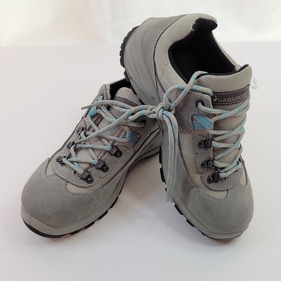 Garsport Unisex Gray Blue Lace Up Hiking Low Top Athletic Sneakers Shoes
