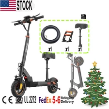 800W Electric Scooters Adult with Seat 28MPH Off Road E-Scooter Folding Commuter