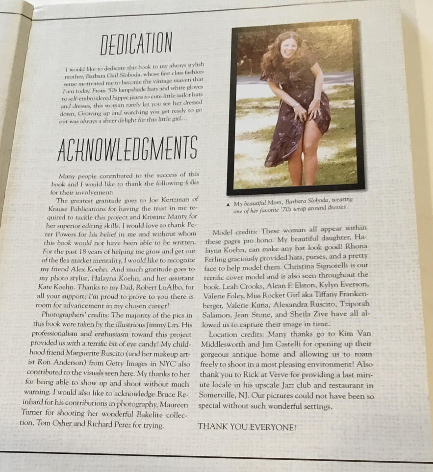 Vintage Fashion Accessories Book by Stacy LoAlbo (Trade Paper)2009