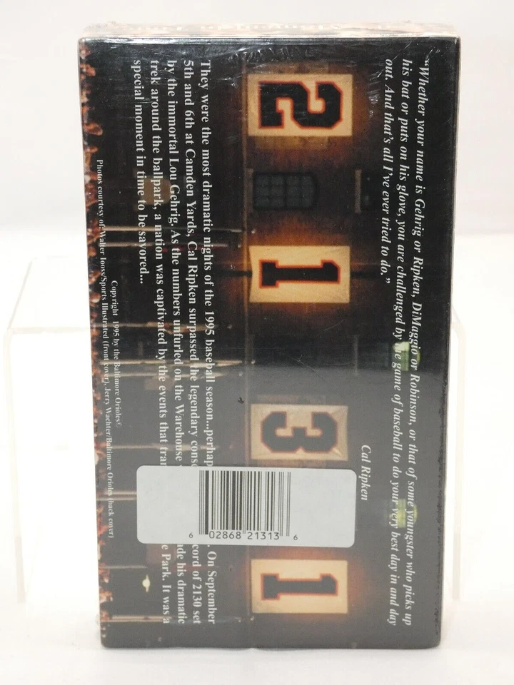 2131 Cal Ripken Moment In Time VHS NEW Sealed Baseball Baltimore Orioles MLB Foto 2 de 4