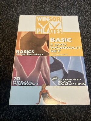 Winsor Pilates 3 DVD Set - Basics 20 Minute Workout & Accelerated Body Sculpting