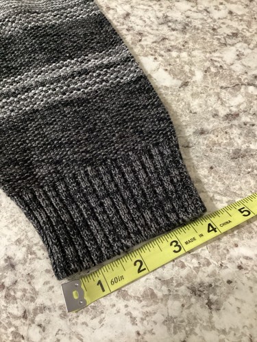 Van Heusen Men's Size XL Crew Neck Sweater Gray Heathered Cotton Acrylic New - Picture 12 of 12