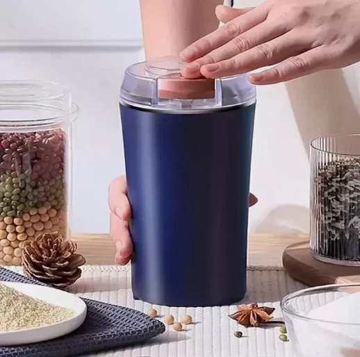 Electric Coffee Grinder Grinding Milling Nut Bean Spice Matte Blade Blender UK