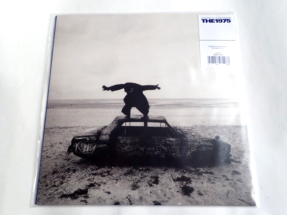 THE 1975 - BEING FUNNY IN A FOREIGN LANGUAGE - LTD BLUE GALAXY