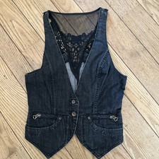 Parasuco Vest S Black Lace