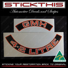 <!--F#f_0-->Suits Holden Monaro Sandman GTS Statesman HZ VB - Air Cleaner Decal 253 GMH 4.2L<!--F/-->