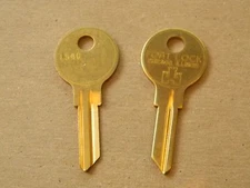 2 Fort Lock Single Sided Key Blanks L54G - 6 Wafer - Original- FREE code cutting